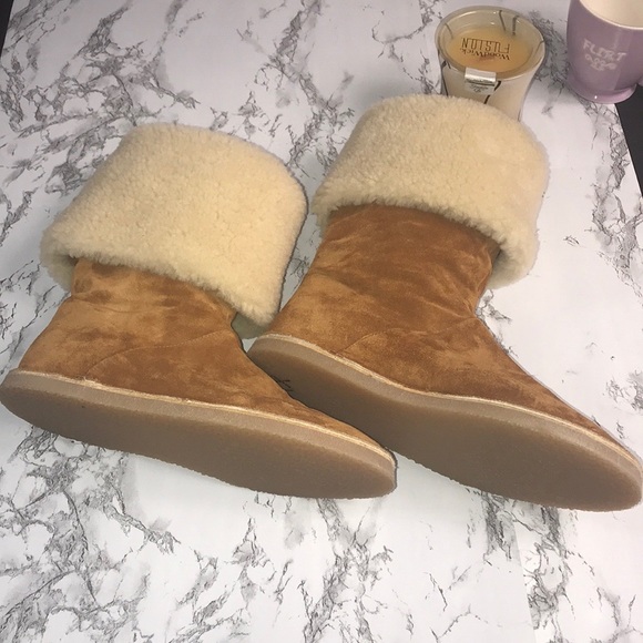 New Stuart Weitzman foldable suede boots 👢 - Picture 5 of 16